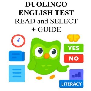 سوال READ and SELECT در آزمون دولینگو