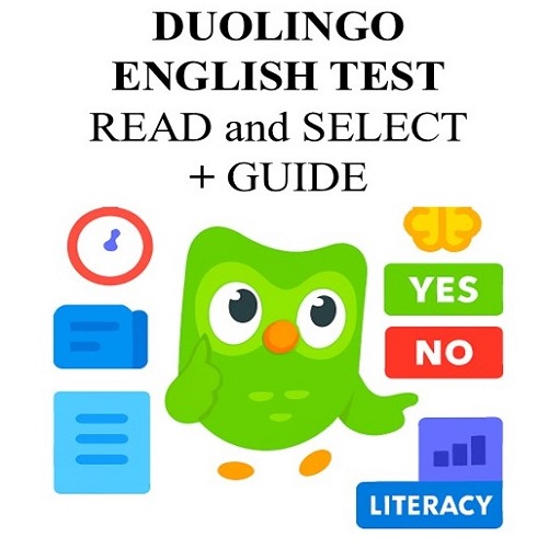 سوال READ and SELECT در آزمون دولینگو