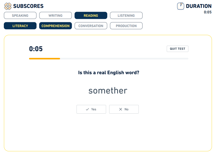 سوال Read and Select در آزمون دولینگو