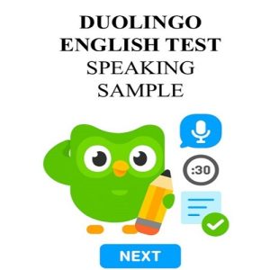 Speaking Sample آزمون دولینگو