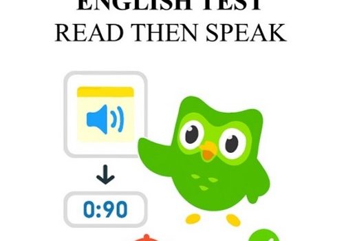 Read Then Speak در آزمون دولینگو