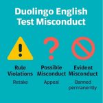 پیامدهای نقض قوانین آزمون دولینگو